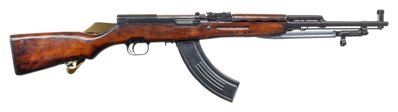 TULA SOVIET SKS SEMI AUTO CARBINE. (1 of 4)