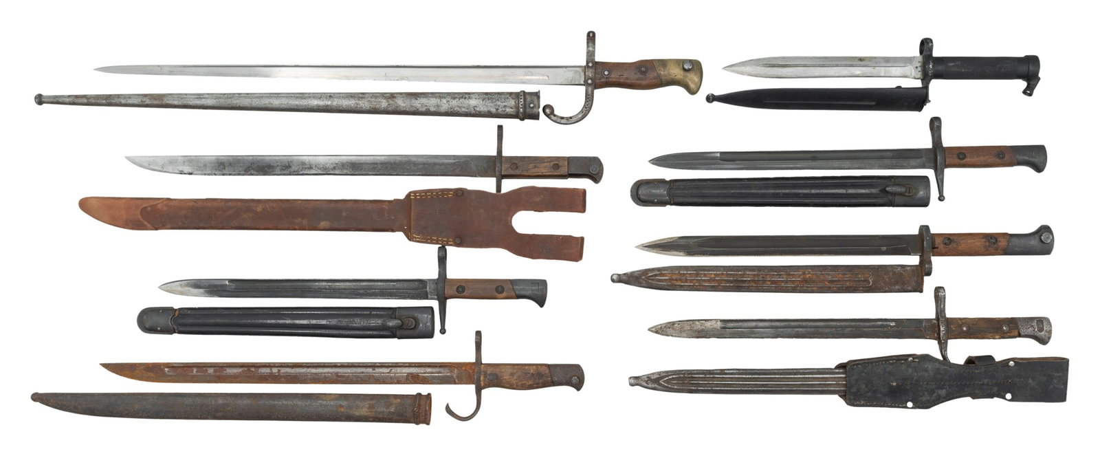8 FOREIGN BAYONETS. - 2