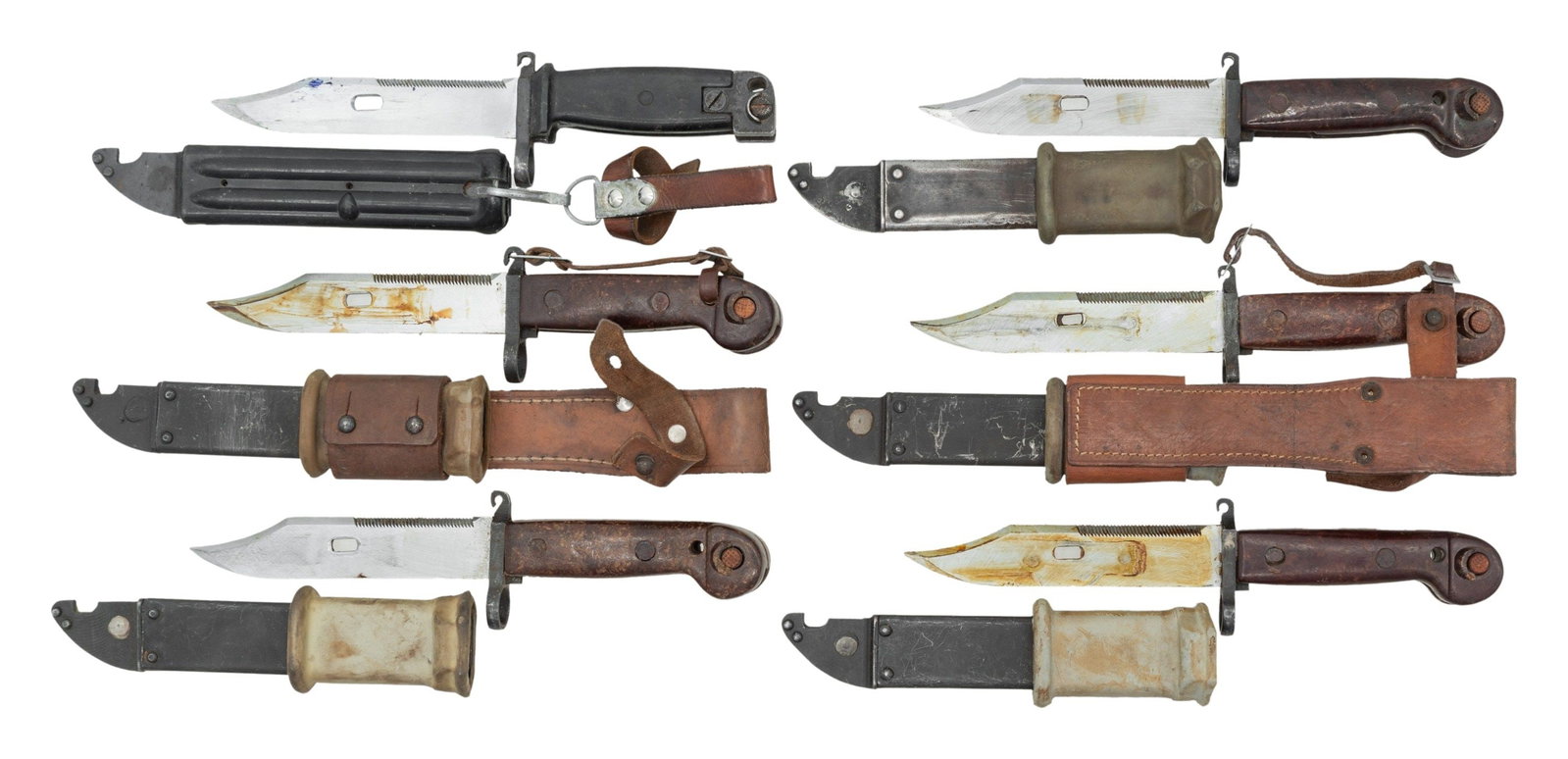 6 KALASHNIKOV BAYONETS. - 2
