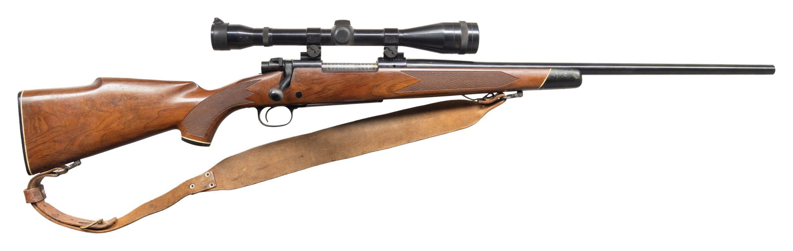 222 REM., WINCHESTER MODEL 70 BOLT ACTION RIFLE. (1 of 2)