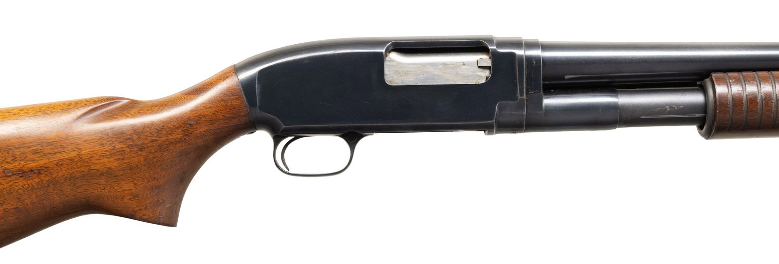 PRE-64 WINCHESTER MODEL 12 PUMP ACTION SHOTGUN. (1 of 4)