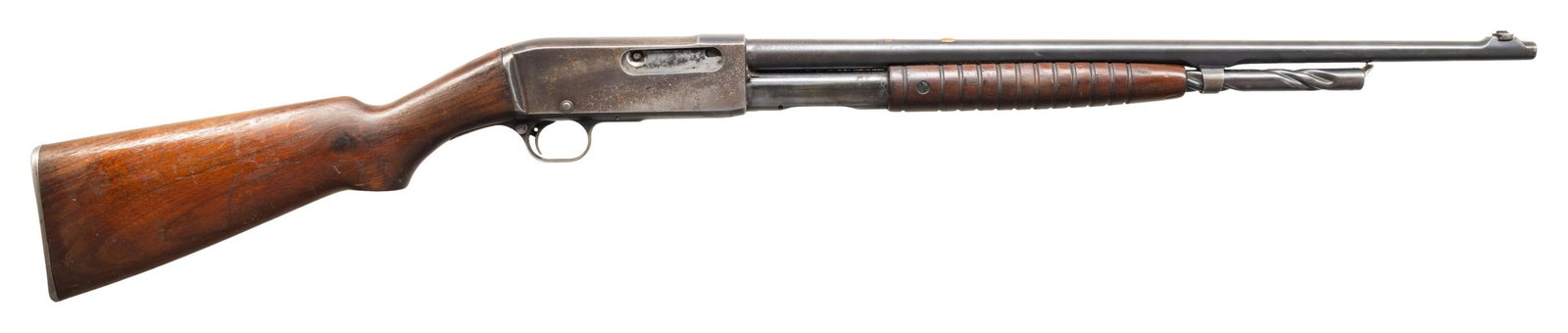REMINGTON 14 SLIDE ACTION RIFLE. (1 of 4)