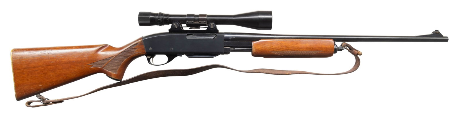 REMINGTON 760 GAMEMASTER PUMP ACTION RIFLE. (1 of 4)