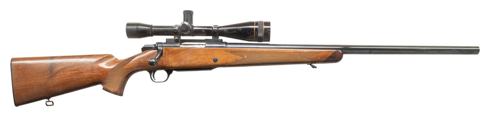 22-250, BROWNING BBR RIFLE WITH LEUPOLD 24X TARGET (1 of 2)