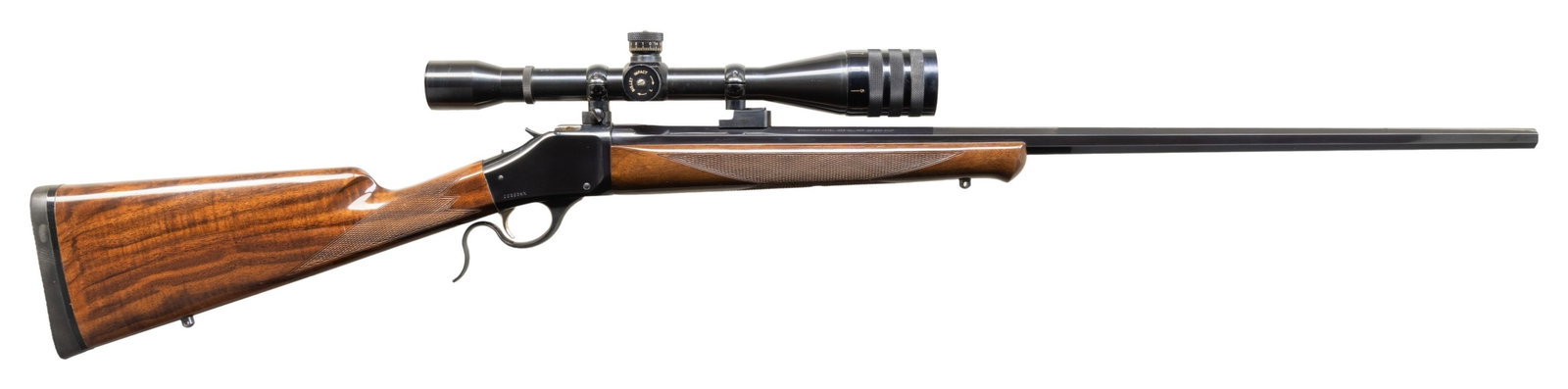 BROWNING MODEL 1885 HIGH WALL SINGLE SHOT RIFLE. (1 of 4)