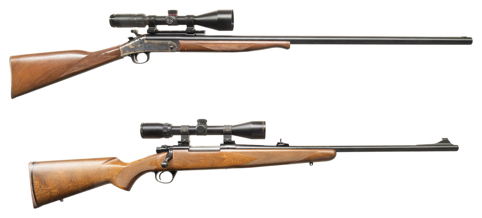 LOT OF TWO SPORTING RIFLES. (1 of 7)