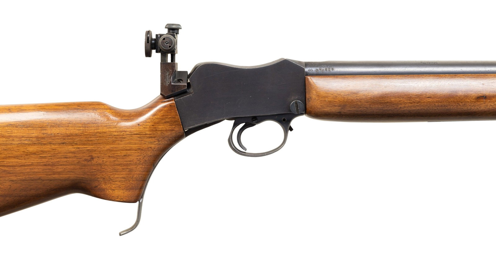 BSA MODEL 15 FALLING BLOCK TARGET RIFLE. - 3