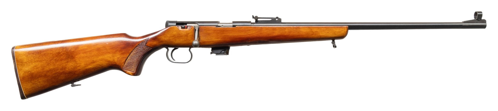SOVIET TOZ-17-01 BOLT ACTION TRAINING RIFLE.: Cal. 22 LR. S# 1404. Mfg. 1956-1957 by Tula in the USSR. Bbl. 21" w/ Davidson's import mark.. M91/30 style post front & tangent rear sights. Grooved receiver. Hardwood stock. MAGS: 1 - 5 rd. CONDITION