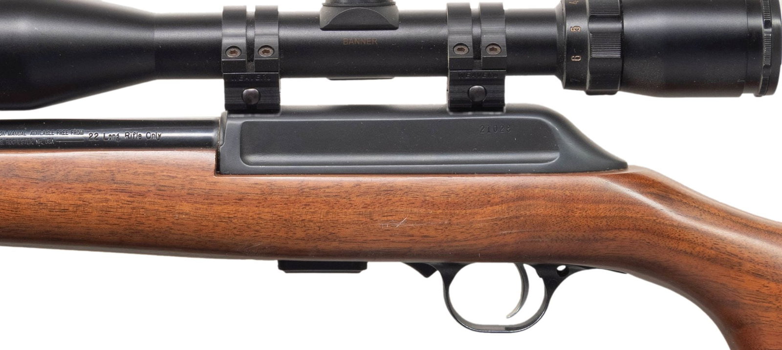 FOUR 22RF SPORTING RIFLES. - 5