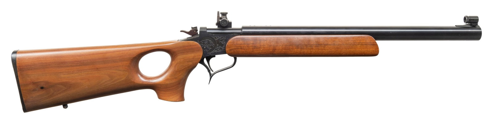 THOMPSON CENTER CONTENDER SINGLE SHOT CARBINE. (1 of 5)