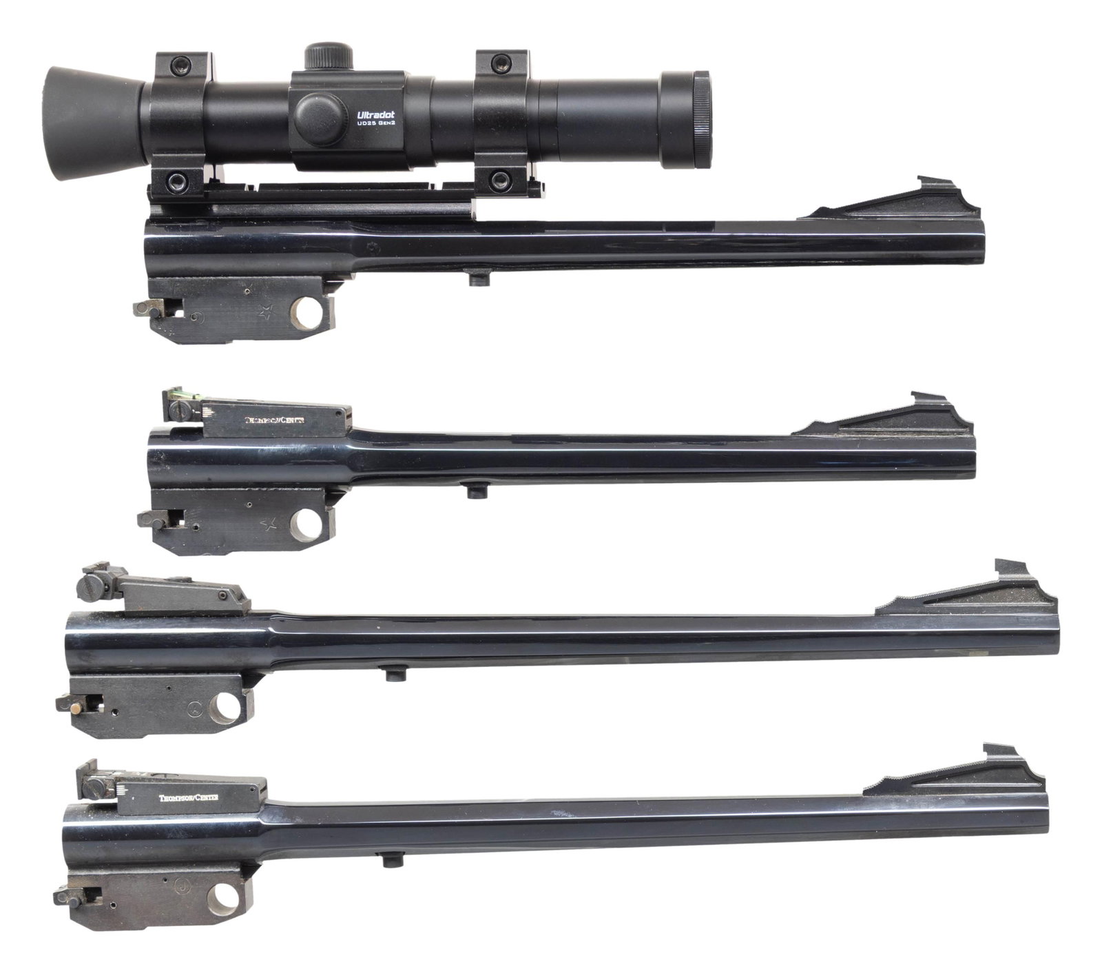 4 BLUED OCTAGON T/C CONTENDER BARRELS. (1 of 2)