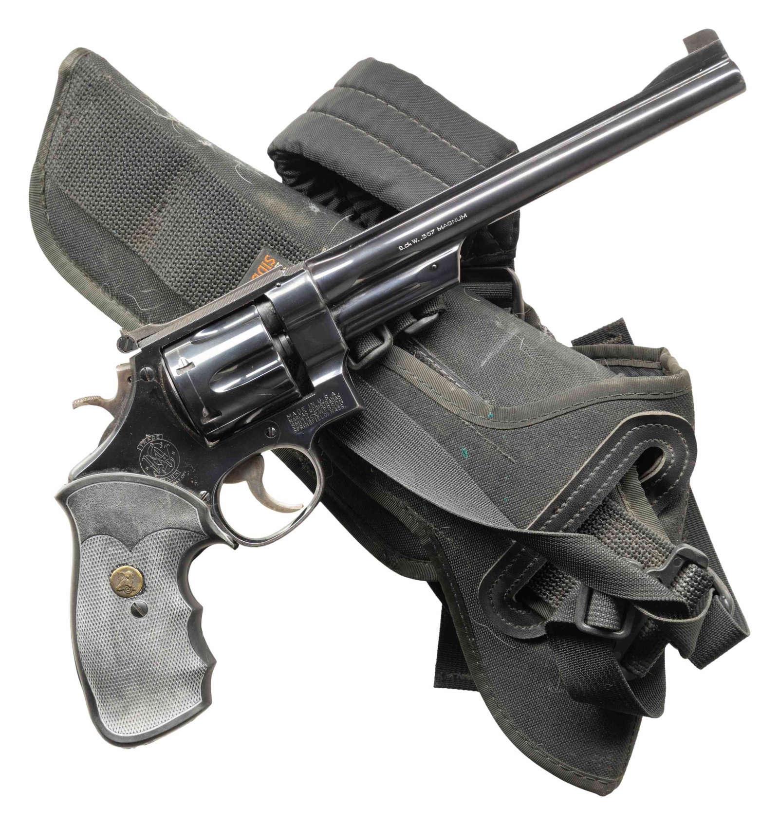 FIVE-SCREW SMITH & WESSON PRE-27 DA REVOLVER. (1 of 2)
