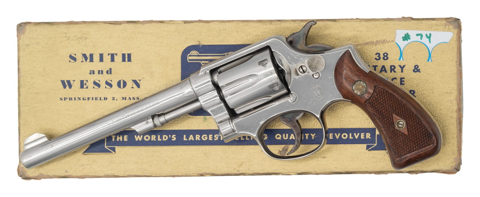 SMITH & WESSON M&P 4TH CHANGE DA REVOLVER. (1 of 2)
