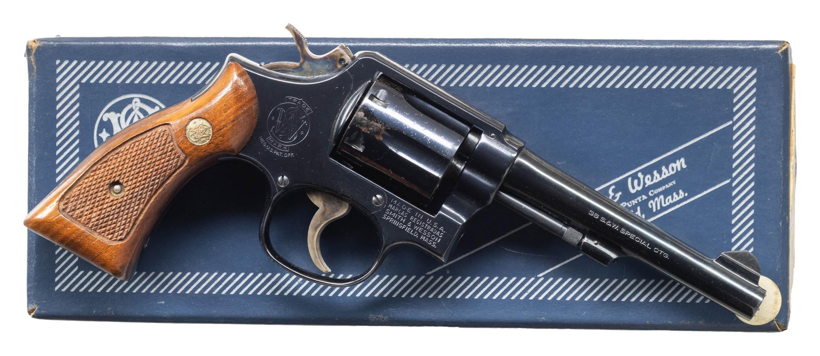 SMITH & WESSON MODEL 10-7 DA REVOLVER. (1 of 2)