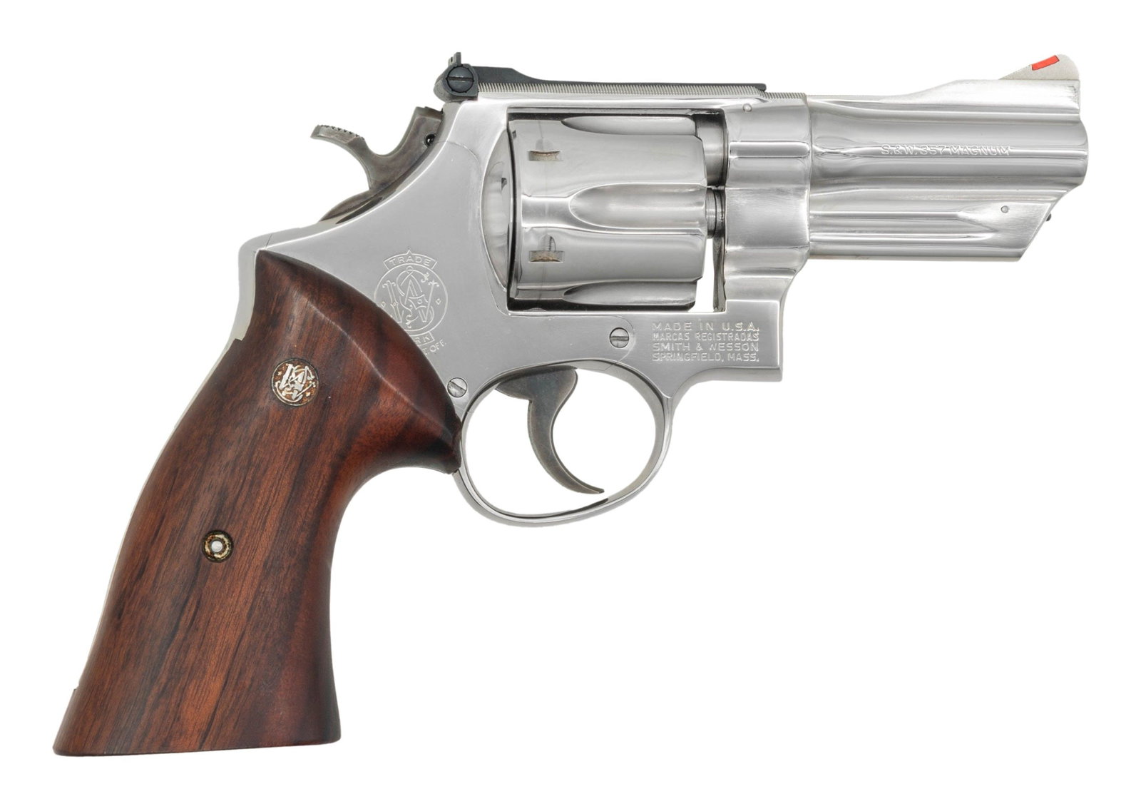 SMITH & WESSON MODEL 27-2 DA REVOLVER. (1 of 2)