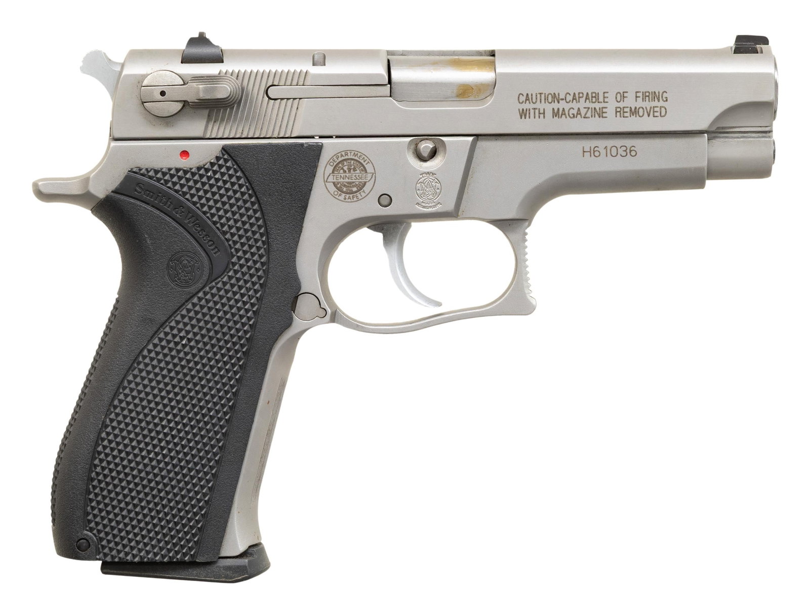 TN DEPT OF SAFETY MARKED SMITH & WESSON MODEL 5906 (1 of 2)