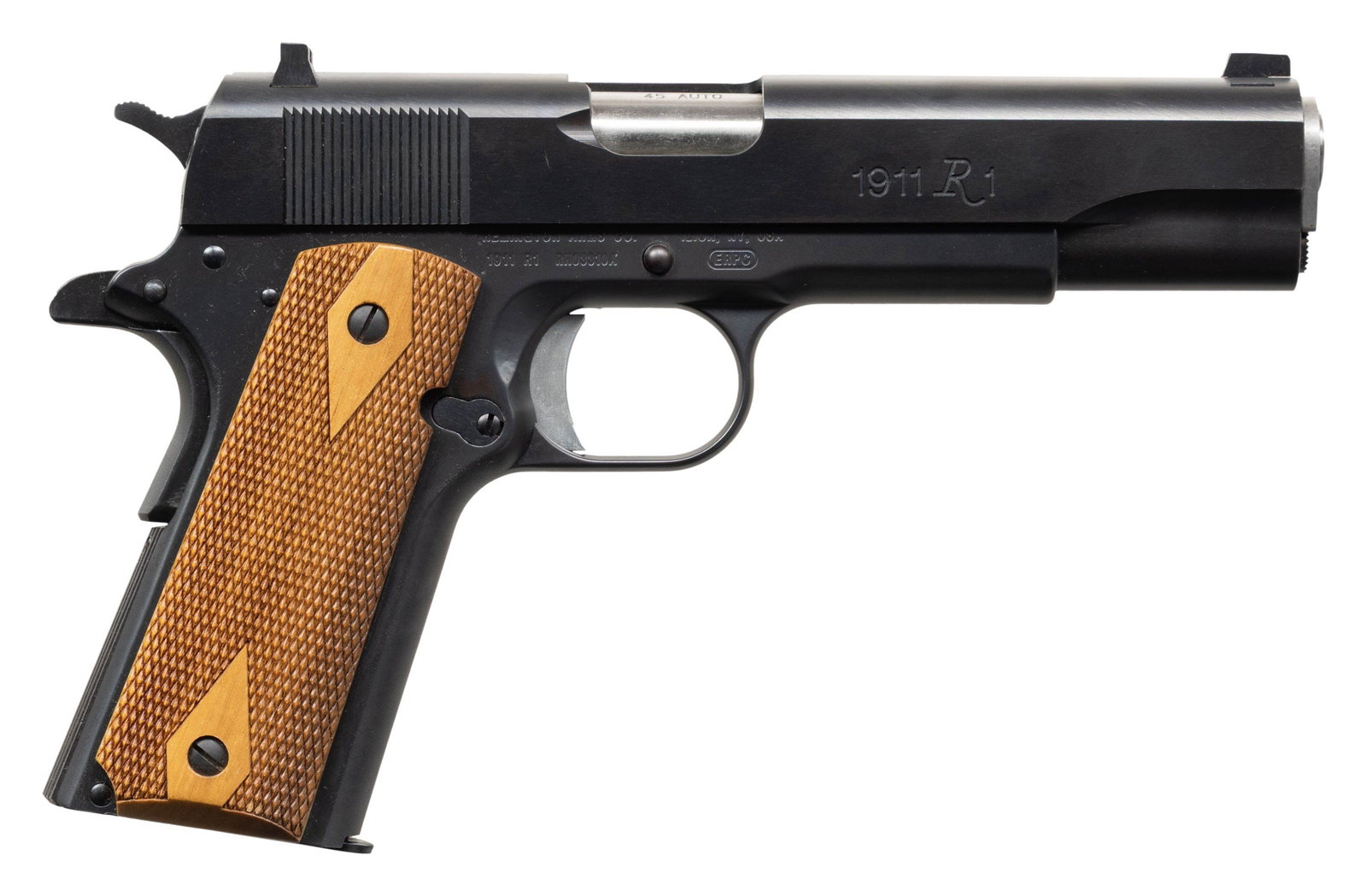 REMINGTON 1911 R1 SEMI AUTO PISTOL. (1 of 2)