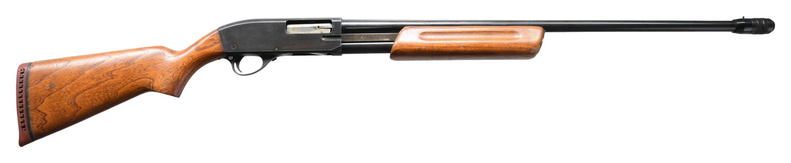 SEARS ROEBUCK MODEL 21 PUMP ACTION SHOTGUN. (1 of 4)