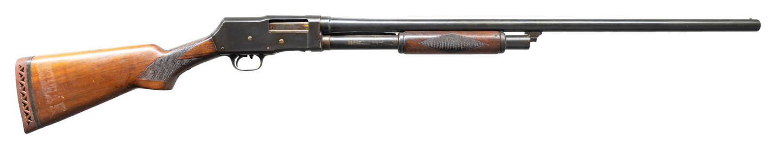 STEVENS / SEARS RANGER PUMP ACTION SHOTGUN. (1 of 4)