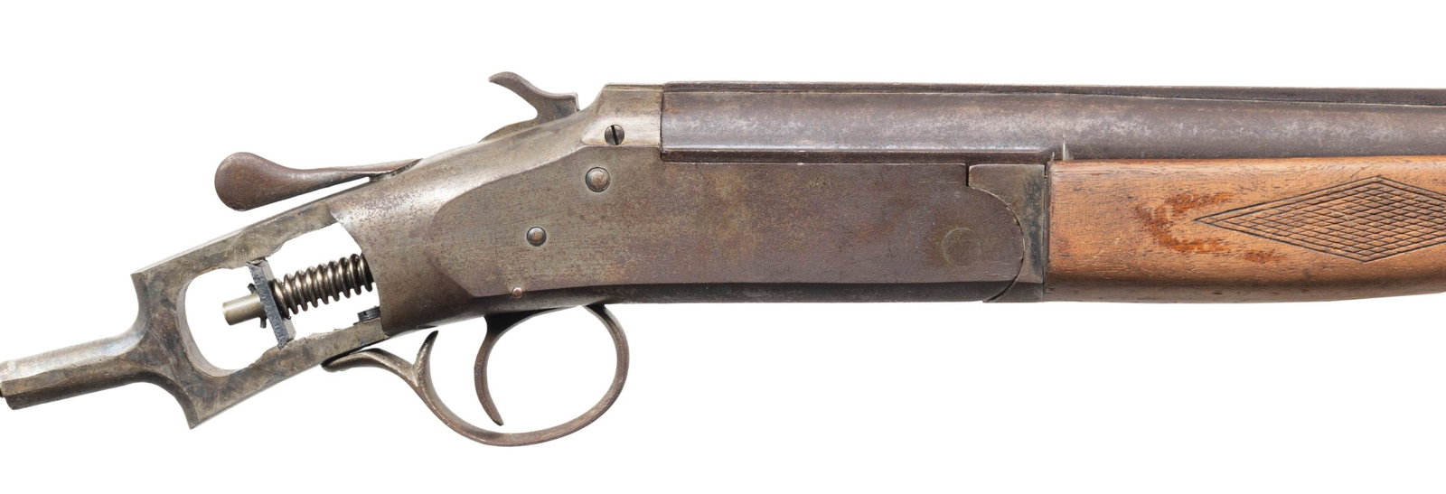 2 SINGLE BARREL SHOTGUNS. - 2