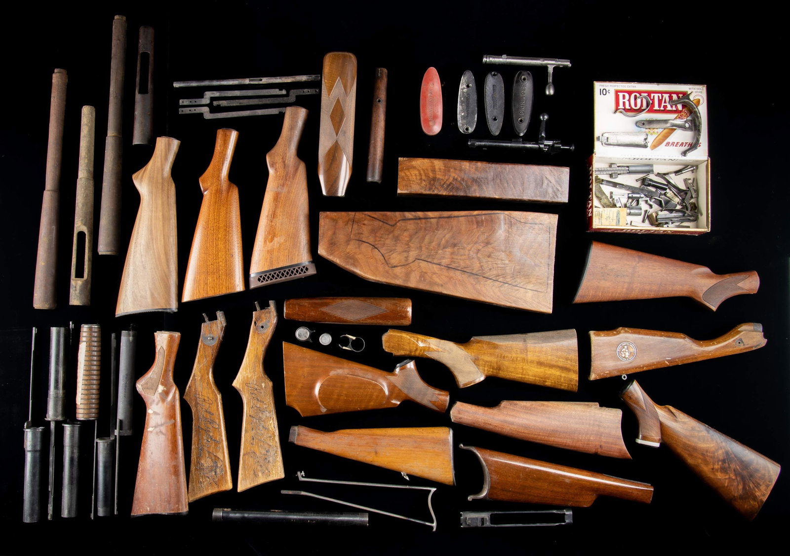 BUTTSTOCKS, FORENDS, BLANKS AND MISC. PARTS. (1 of 1)