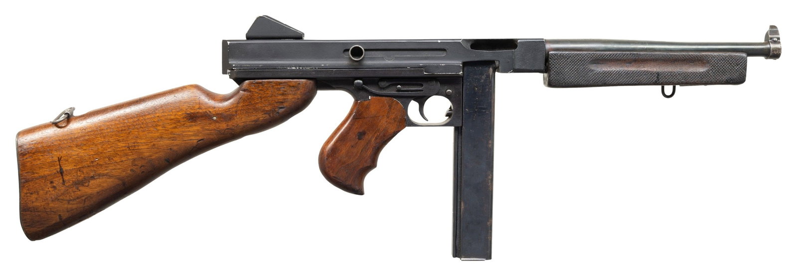 M1A1 THOMPSON DUMMY GUN WITH ORIGINAL MAG AND (1 of 4)