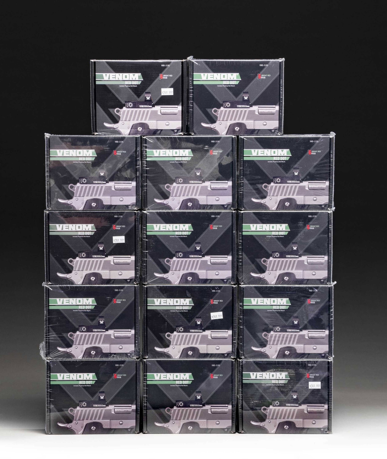 14 NEW VORTEX VENOM VMD-3106 RED DOT 6MOA SIGHTS. (1 of 1)