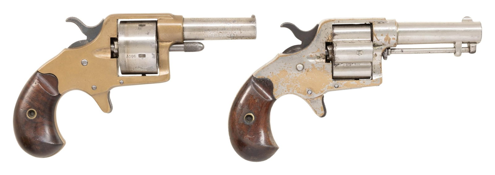 COLT CLOVERLEAF AND HOUSE MODEL REVOLVERS. (1 of 2)