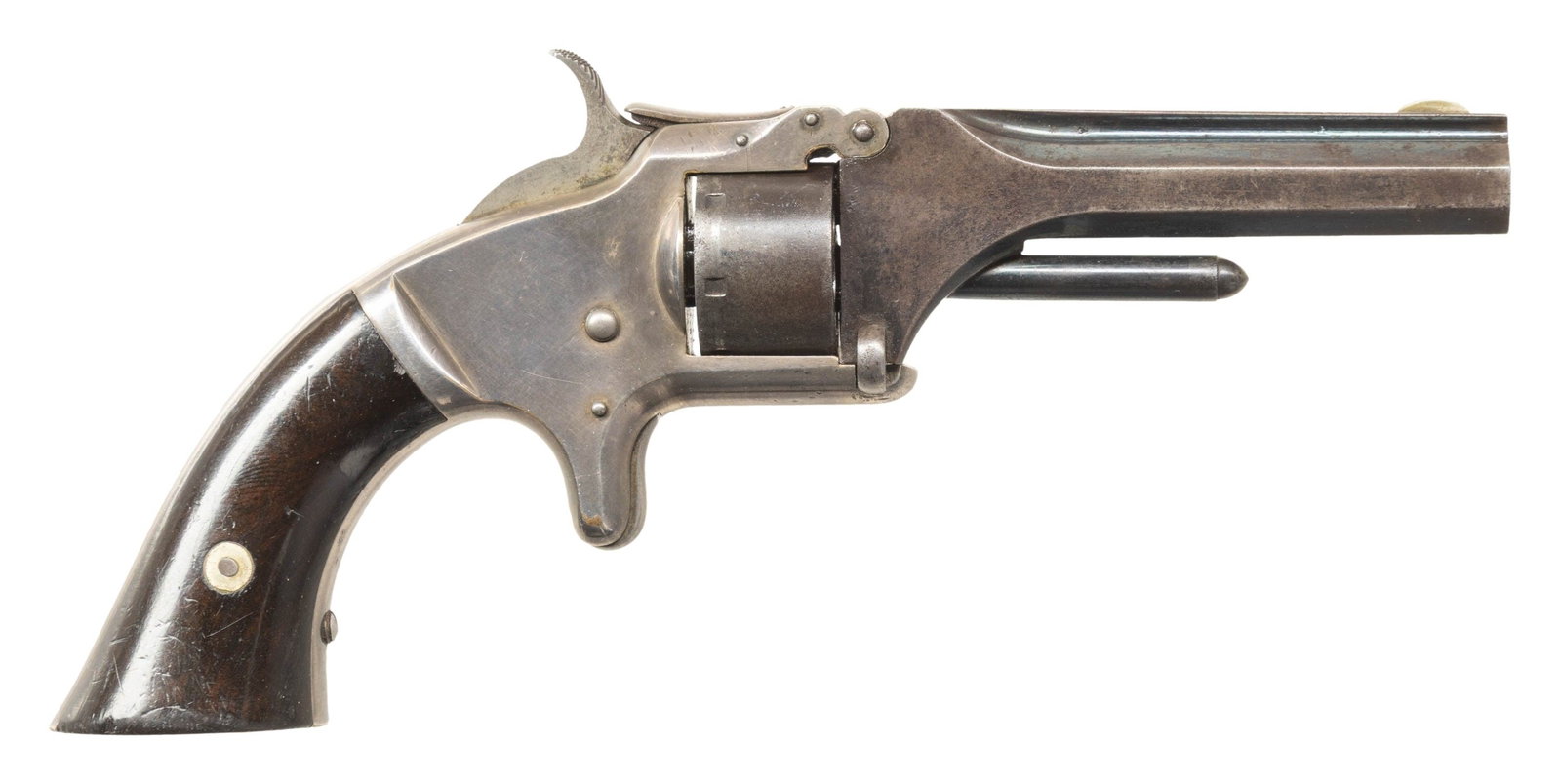 EARLY 2ND ISSUE SMITH & WESSON NO 1 REVOLVER. (1 of 2)