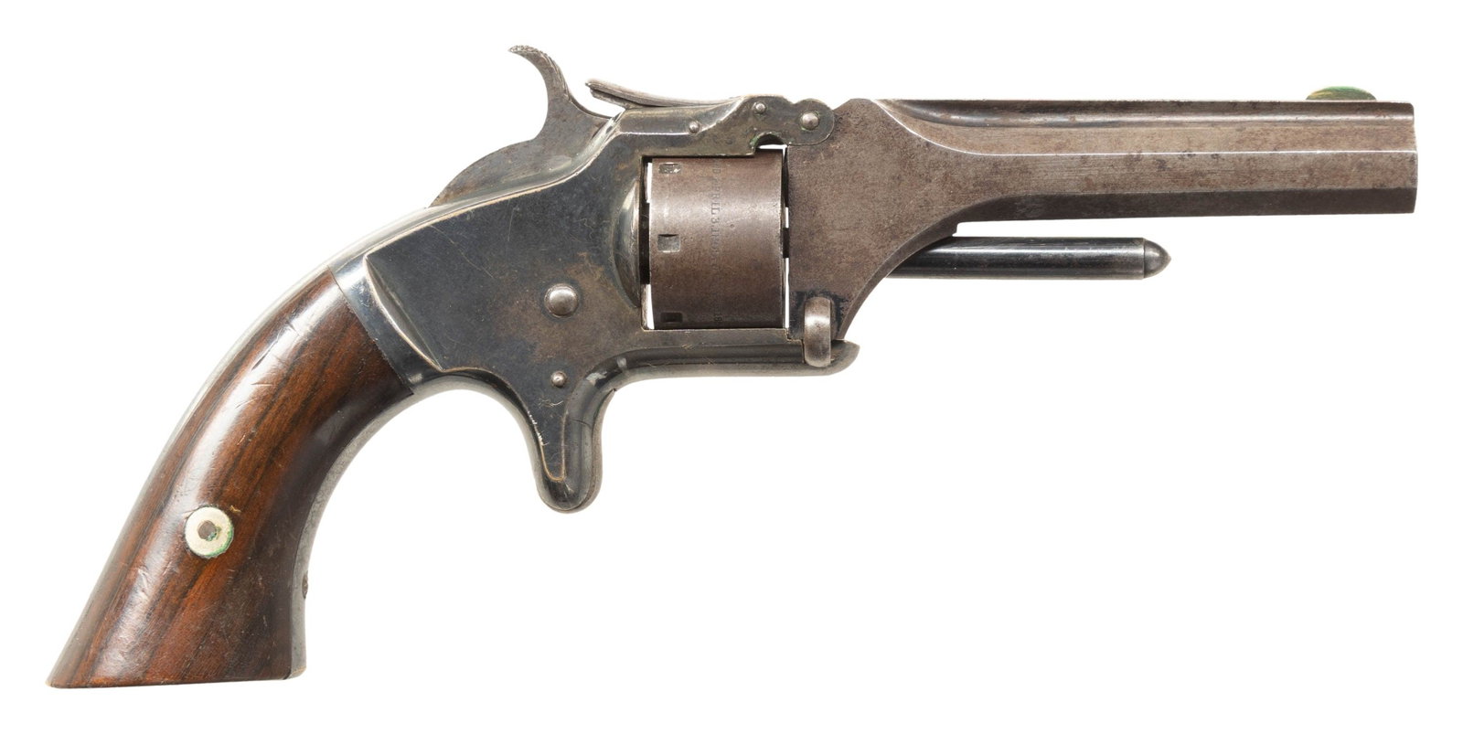 SMITH & WESSON NO. 1 2ND ISSUE REVOLVER. (1 of 2)