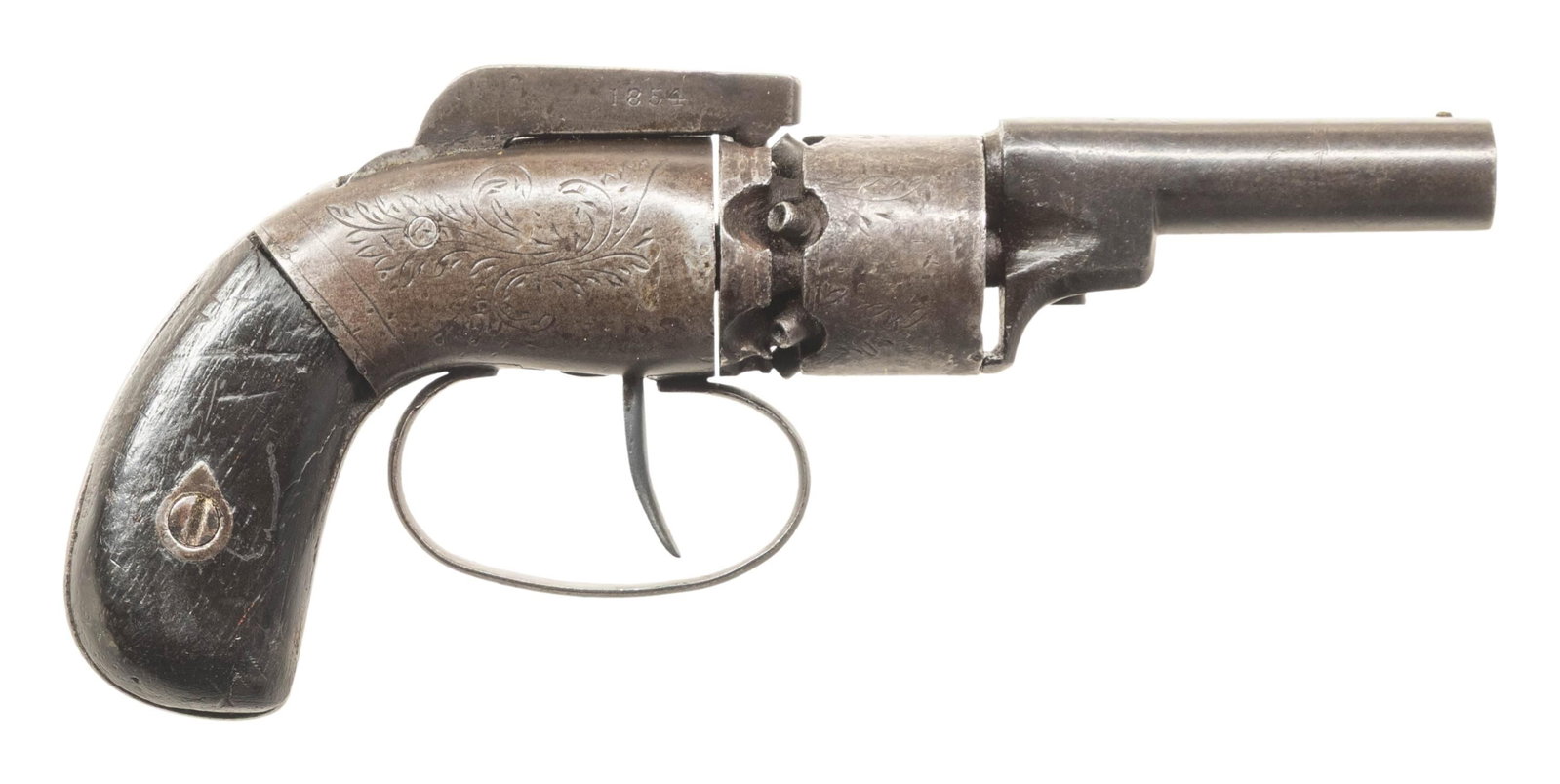 SCARCE 1st MODEL JOSIAH ELLS PATENT BAR HAMMER (1 of 2)