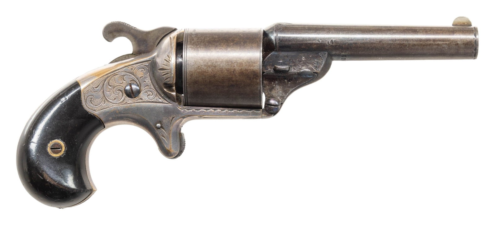 MOORE'S PATENT FIREARMS SINGLE ACTION TEAT-FIRE (1 of 2)