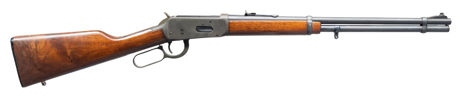 WINCHESTER MODEL 94 LEVER ACTION CARBINE.: Cal. 30-30. S# 4029380. Bbl. 20". Model 94 lever action carbine mfg. by Winchester in 1974. Left side of the bbl. exhibits standard factory markings denoting Winchester's mfg. information, as well as