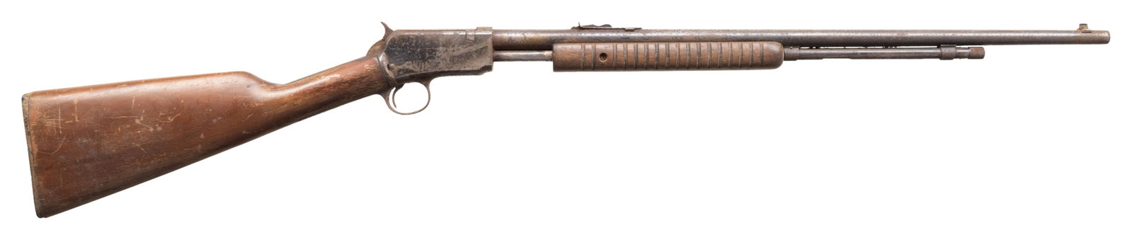 WINCHESTER 62A SLIDE ACTION RIFLE. (1 of 4)