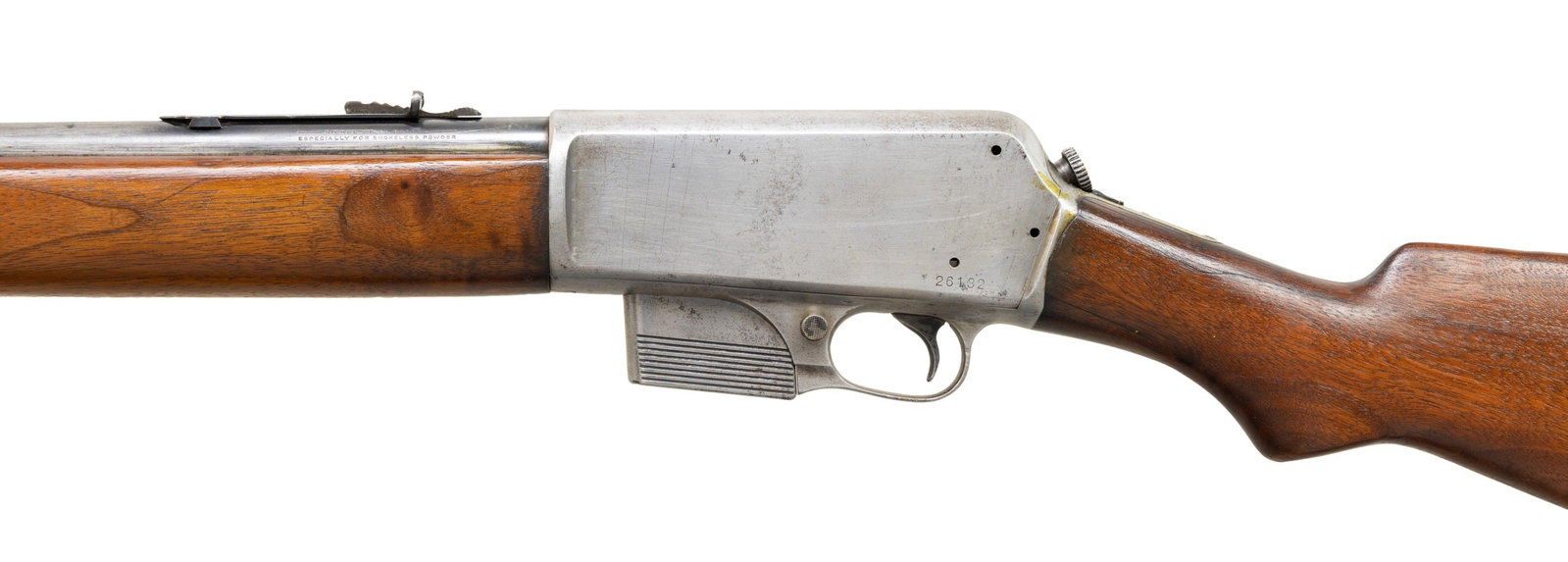 WINCHESTER MODEL 1907 SELF-LOADING RIFLE. - 4