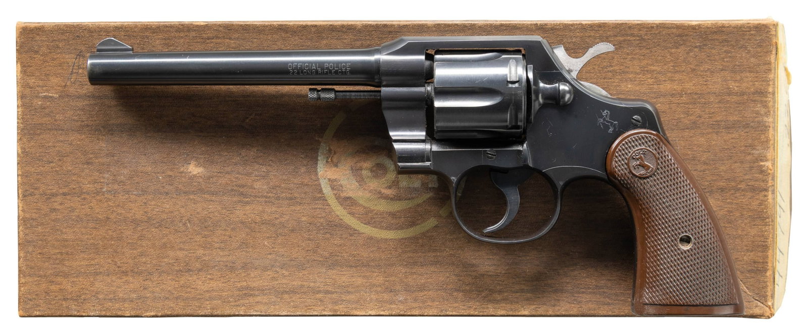 HIGH CONDITION COLT OFFICIAL POLICE .22 LR DOUBLE (1 of 1)