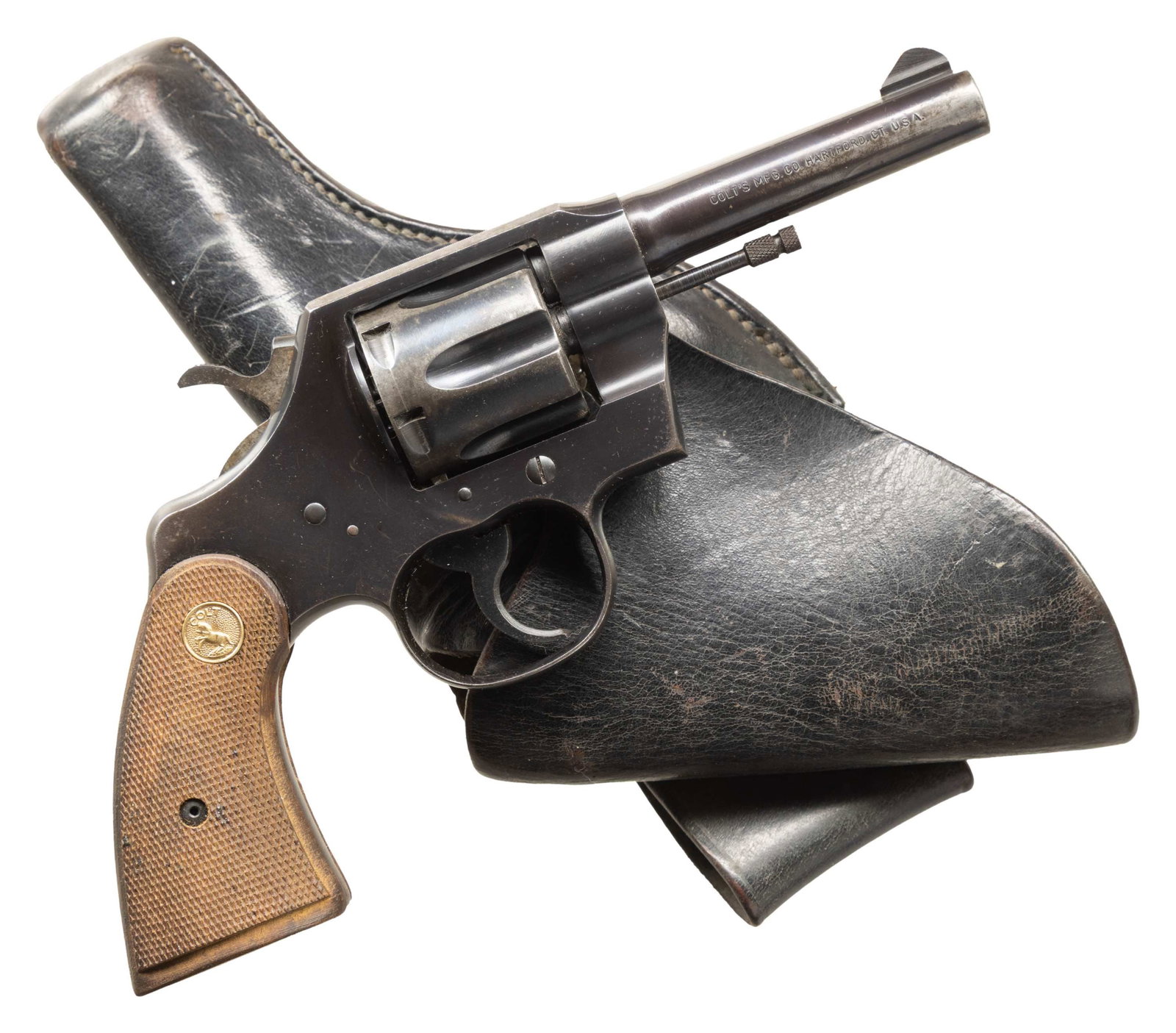 POST-WAR COLT OFFICIAL POLICE DOUBLE ACTION (1 of 2)