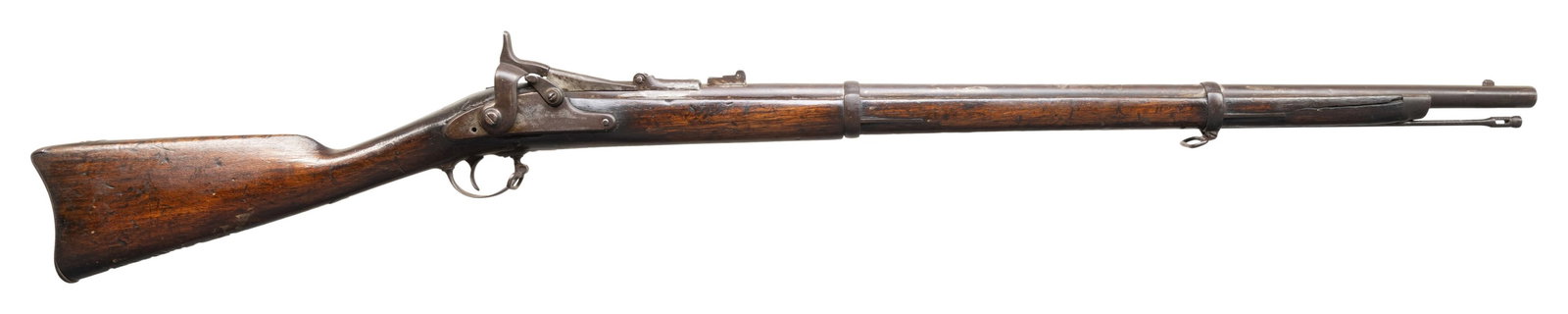 2 SPRINGFIELD TRAPDOOR RIFLES. - 2
