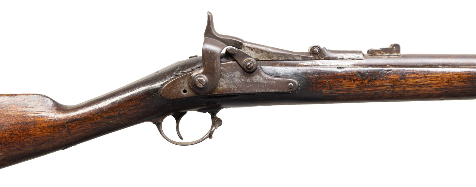 2 SPRINGFIELD TRAPDOOR RIFLES. - 4