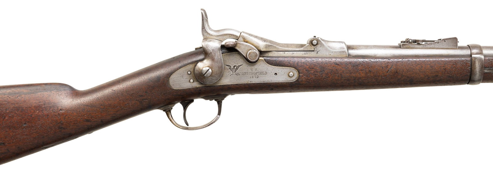 2 SPRINGFIELD TRAPDOOR RIFLES. - 6