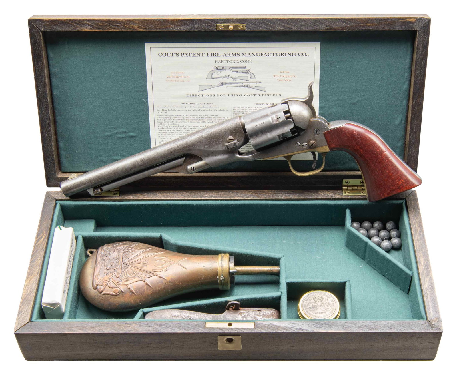 CIMARRON FIREARMS 1860 MCCOLLOCH CAP & BALL (1 of 3)