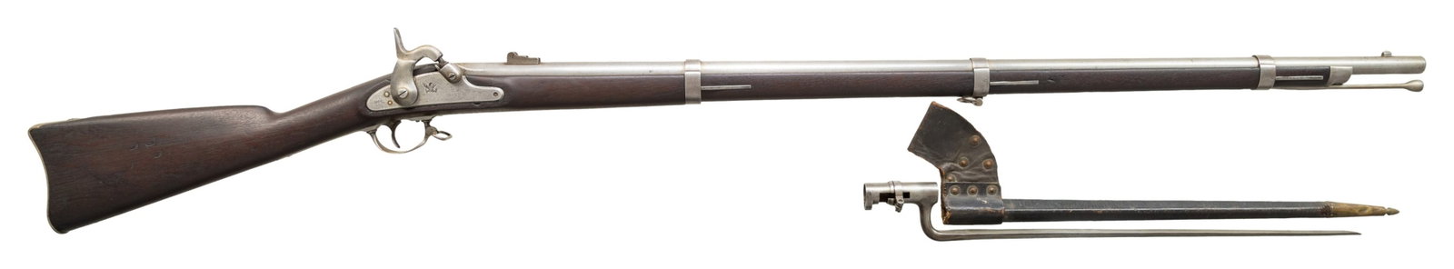 NEW JERSEY MARKED, 1864 DATED TRENTON U.S. M1861 (1 of 6)