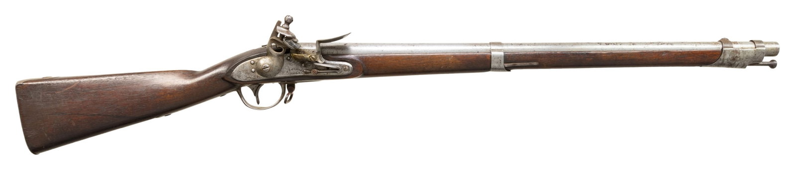 US RECONVERTED FLINTLOCK FOWLER. (1 of 4)