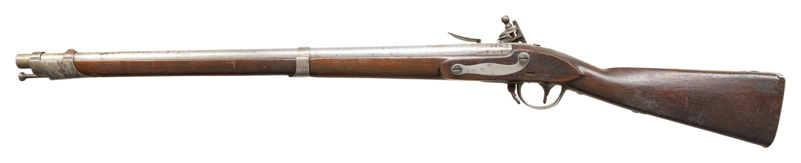 US RECONVERTED FLINTLOCK FOWLER. - 2