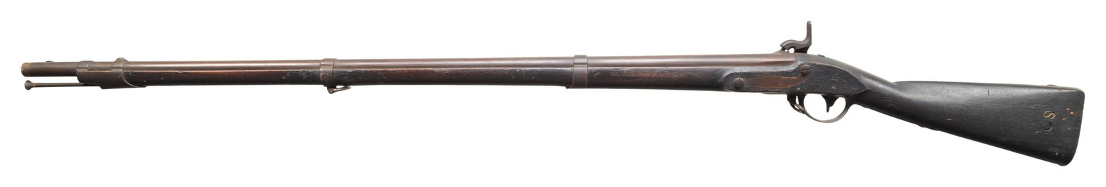 U.S. SPRINGFIELD MODEL 1816 PERCUSSION CONVERSION - 2