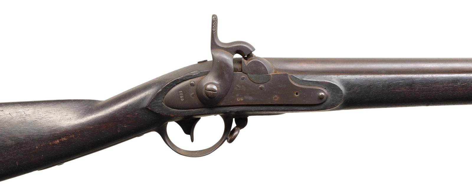 U.S. SPRINGFIELD MODEL 1816 PERCUSSION CONVERSION - 3