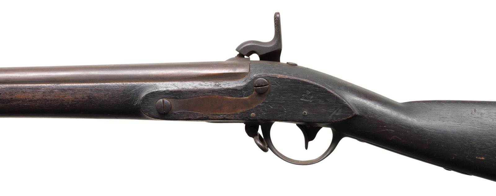 U.S. SPRINGFIELD MODEL 1816 PERCUSSION CONVERSION - 4
