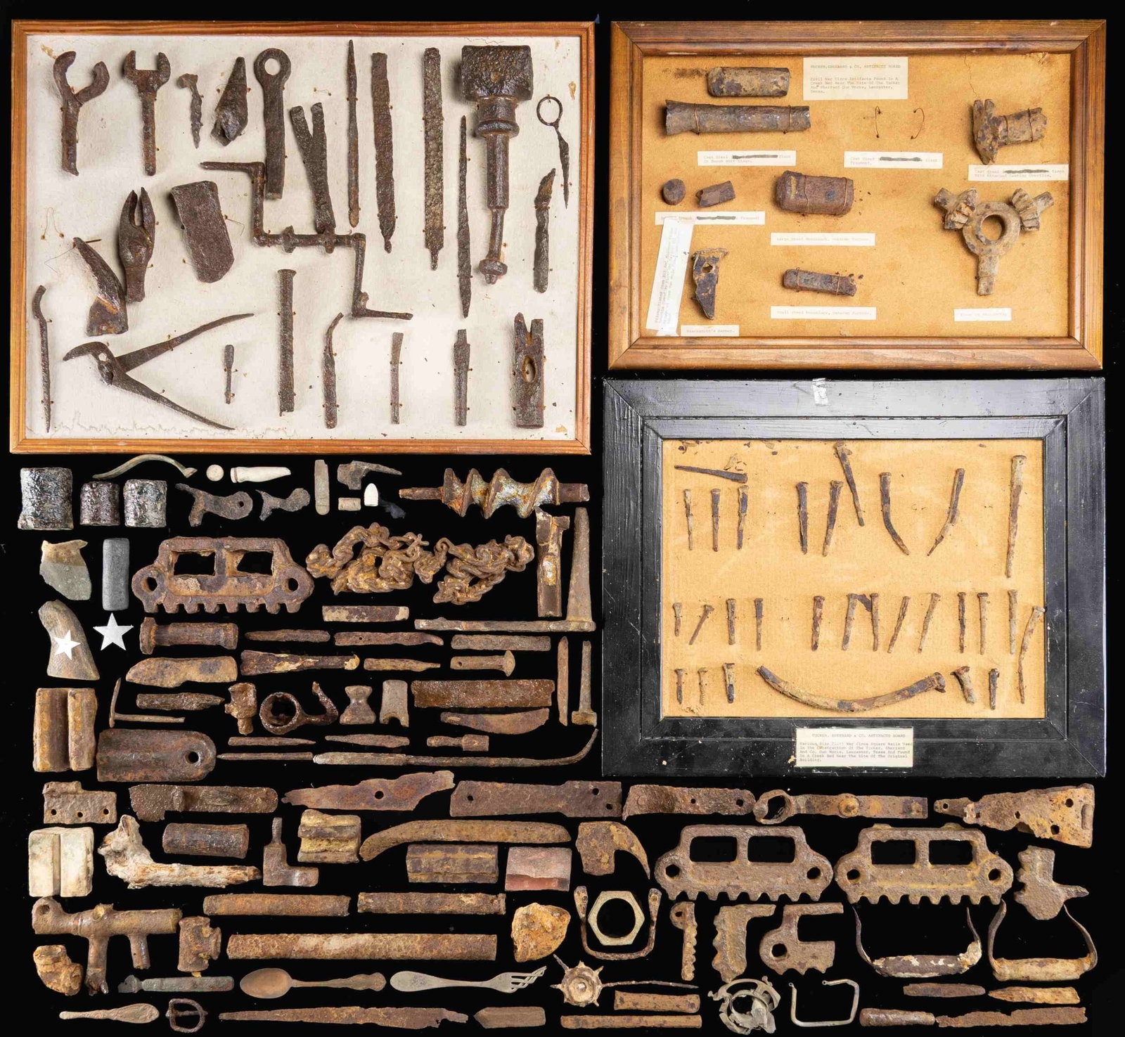 RELICS FROM CONFEDERATE TUCKER & SHERRARD PISTOL (1 of 4)
