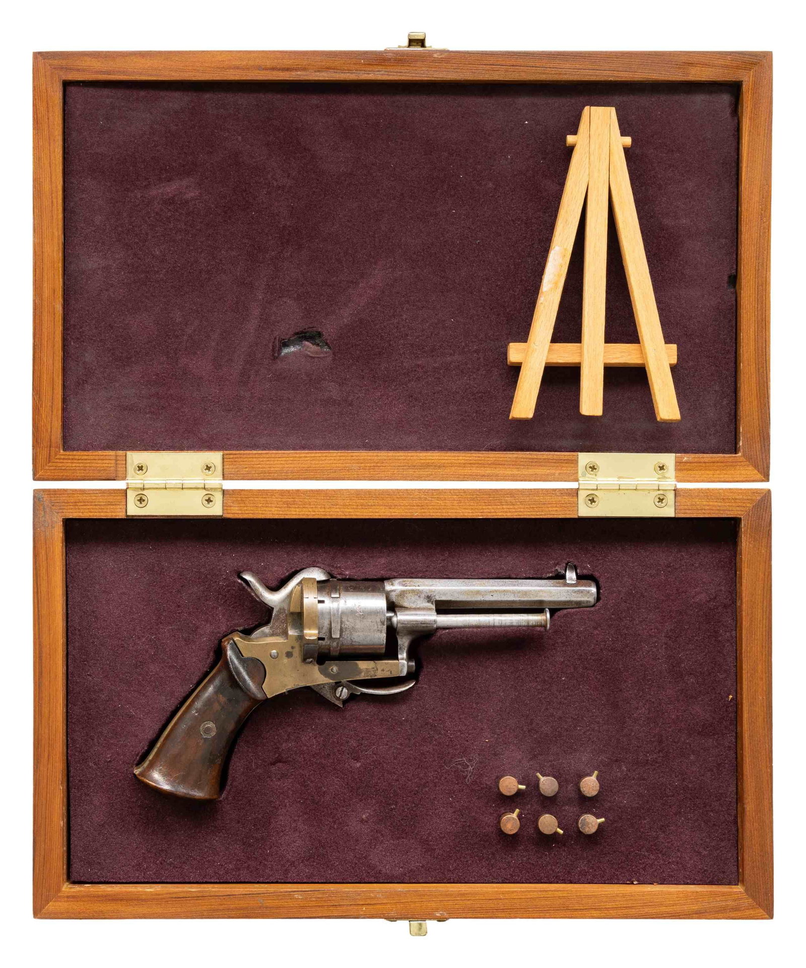 POSSIBLY BELGIAN BRASS FRAME FOLDING TRIGGER (1 of 2)
