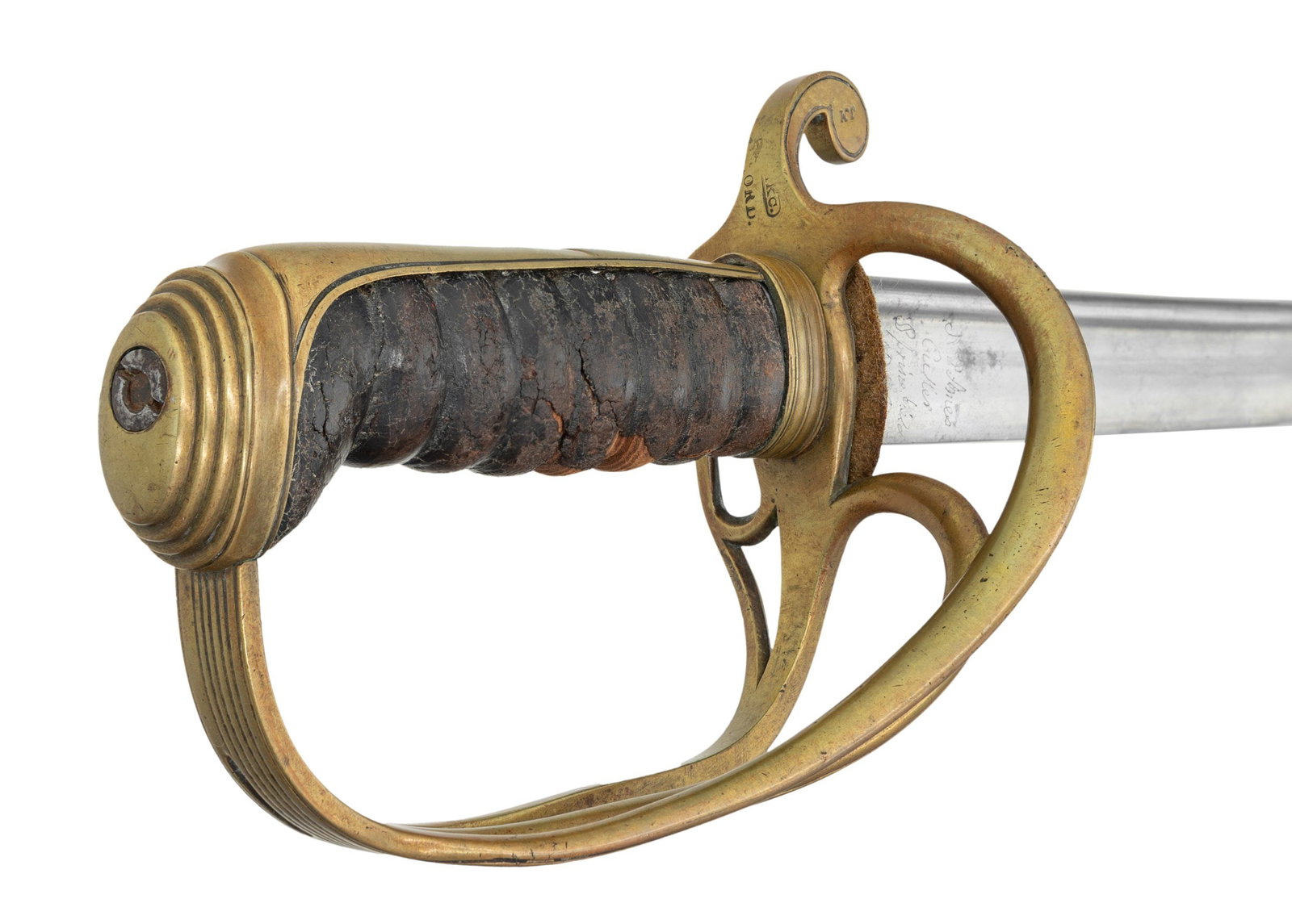 1836 DATED AMES MODEL 1833 DRAGOON SABER. - 5